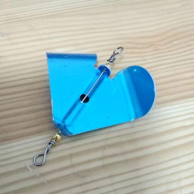 直销新款旋转螺旋桨 路亚饵 黑鱼翘嘴亮片米诺 波扒配件套装VIB跨