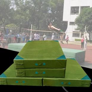 直销新款跳高防护垫空翻垫高档帆布海绵包摔跤垫 加厚舞蹈垫体操