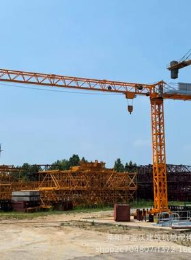 出口小型塔式起重机 平头塔吊 QTP10平头塔机topless tower crane
