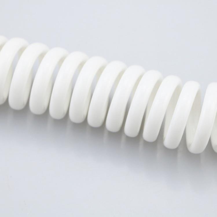 直销新款1.5米抗压PE伸缩管马桶喷枪电话线管妇洗器喷头PU伸缩弹