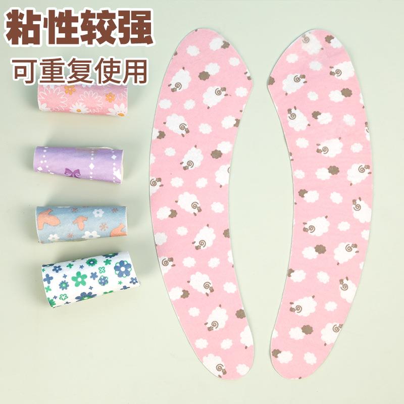 直销新款马桶贴坐垫粘贴日式印花坐便套可水洗旅行家用秋冬季保暖