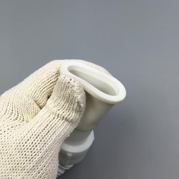 直销新款钢丝下水管硅胶排水 伸缩管 白色 可无限连接延伸防臭下