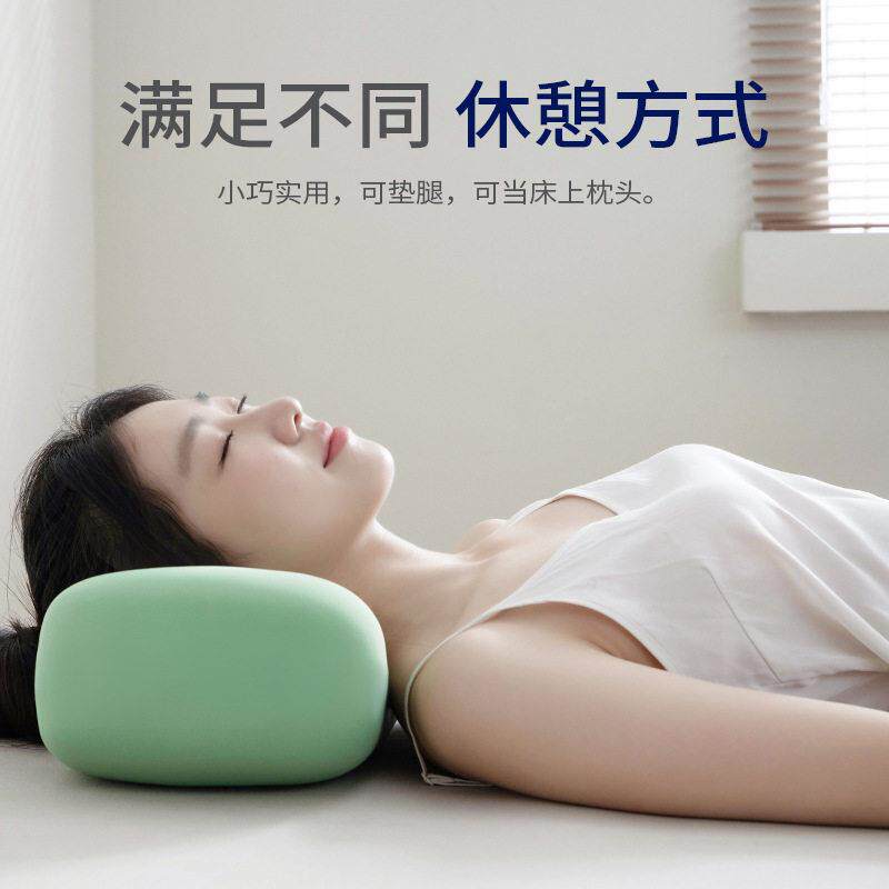 新款直销夏季冰丝午睡枕跨境公室学生趴趴枕小枕头记忆棉靠垫透气