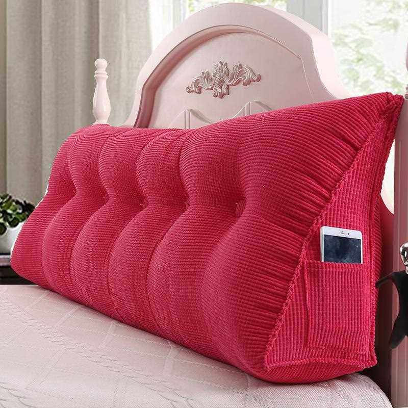 直销新款玉米绒床头靠垫三角靠枕床上靠背腰靠垫双人沙发卧室软包,居家布艺,抱枕被,淘宝优惠券,粉丝福利购,淘宝优惠卷