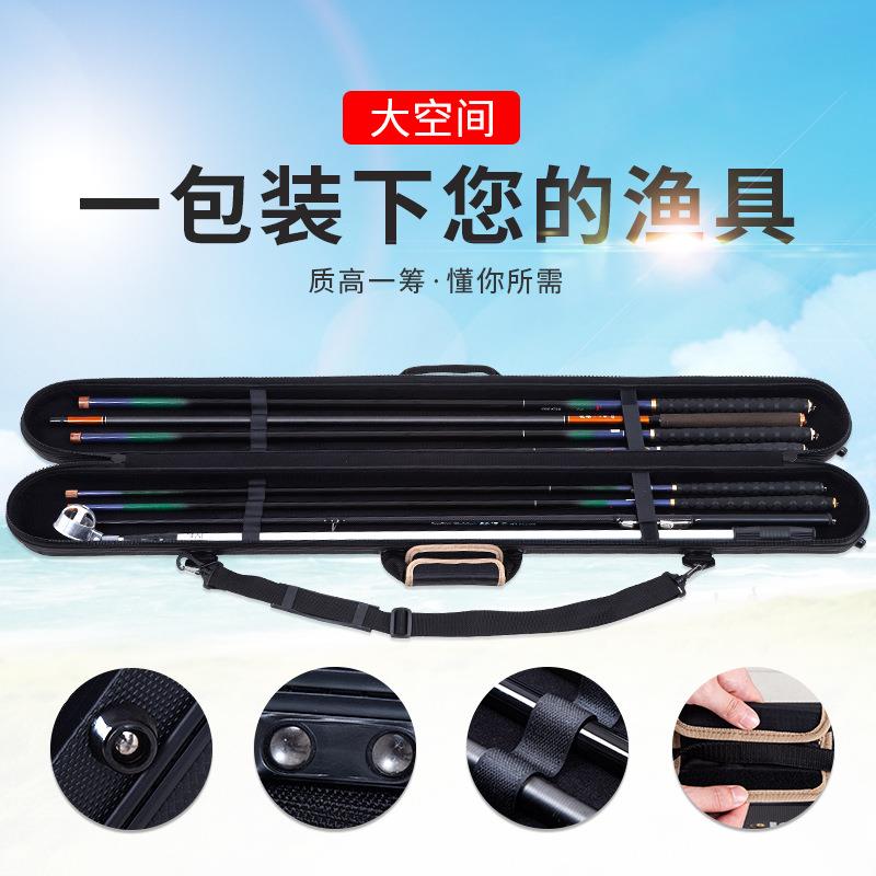 直销新款工厂热销钓渔具包1.25米二/三层防水鱼竿包钓鱼包鱼具杆