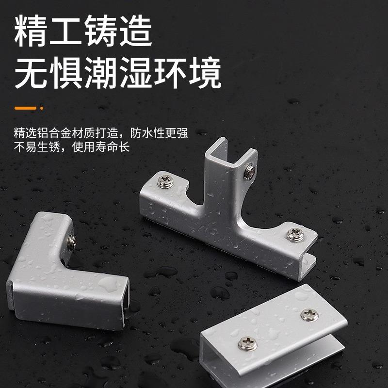 直销新款瓷砖固定夹加厚瓷片固定器玻璃夹种植种菜箱菜池配件瓷砖