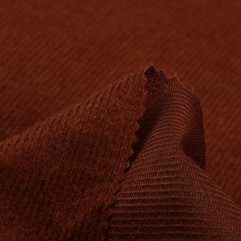 直销新款全涤圈绒布料拉毛布包边面料单面绒复合底布经编抱枕里布