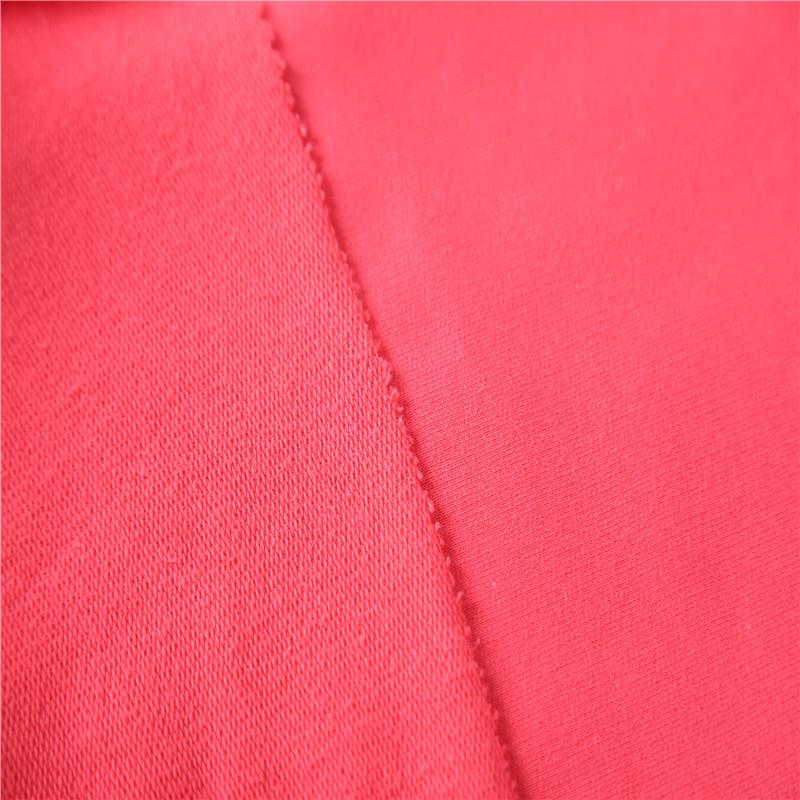 直销新款21S单卫衣面料 260G全棉毛圈布 春夏薄款卫衣布料 精梳棉