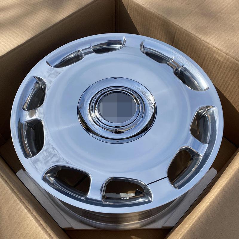 直销新款17寸18寸19寸20寸锻造大饼抛光改装轮毂适用于迈巴赫奔驰