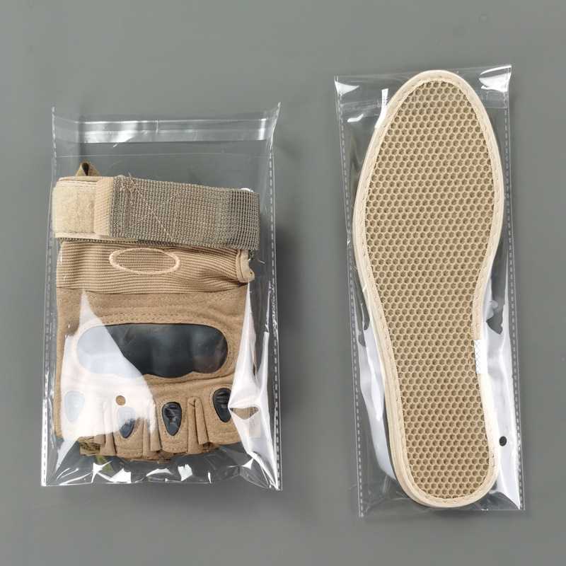 新款直销现货opp袋子透明包装袋袜子毛巾OPP自粘袋塑料袋防撕裂设