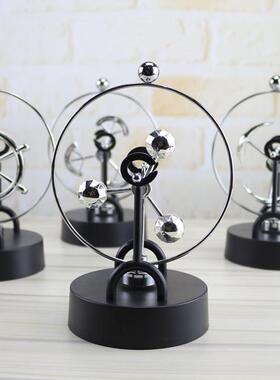 直销新款精品永动天体摇摆器 创意磁性办公家居装饰小摆件工艺品