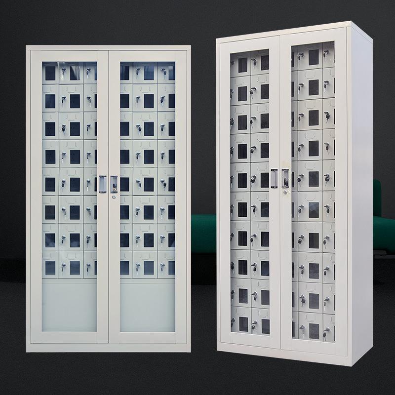 直销新款手机充电柜 60门手机存放寄存柜学生手机充电柜员工usb手