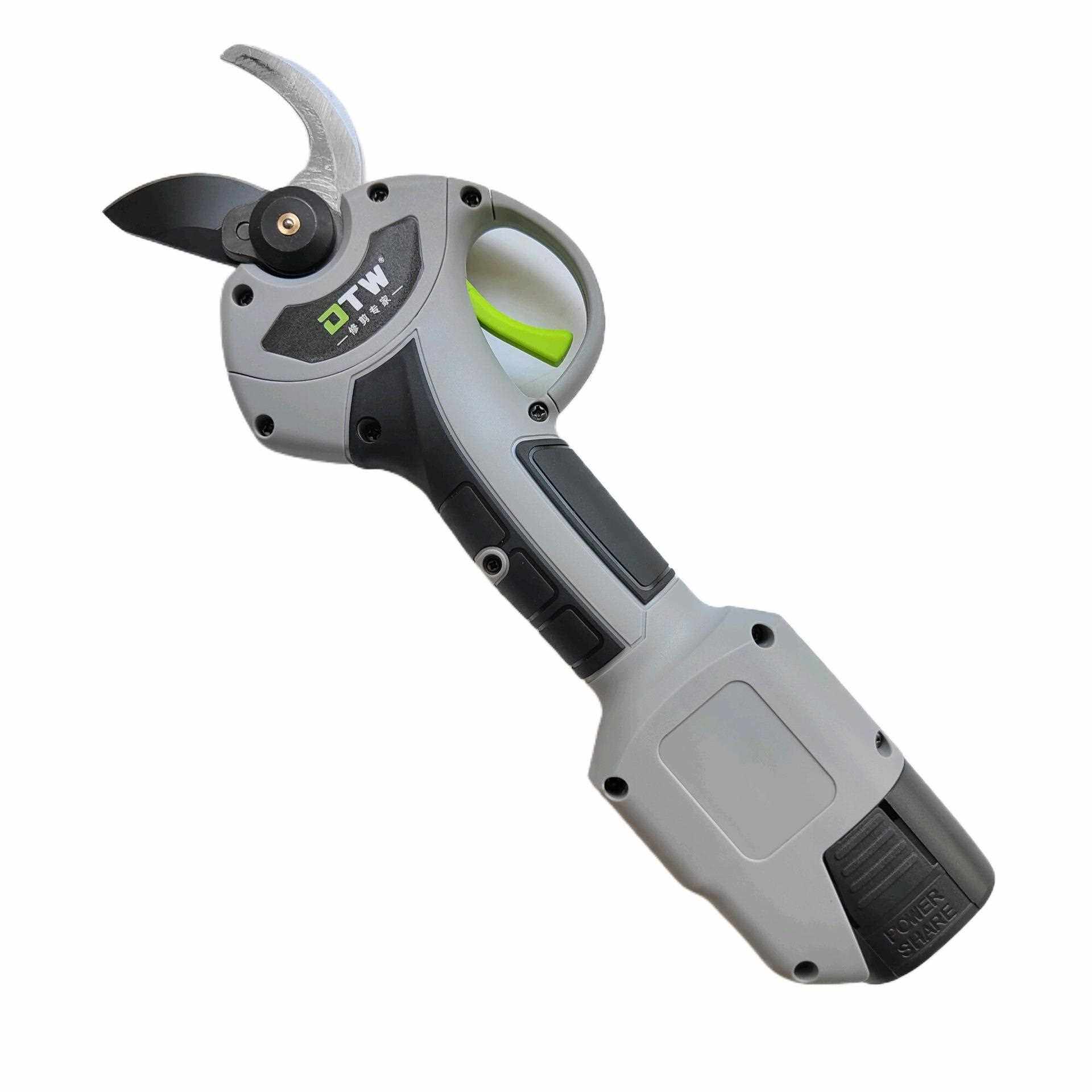 直销新款锂电电动修枝剪刀园林充电式果树桑树枝剪刀锂电修枝剪电