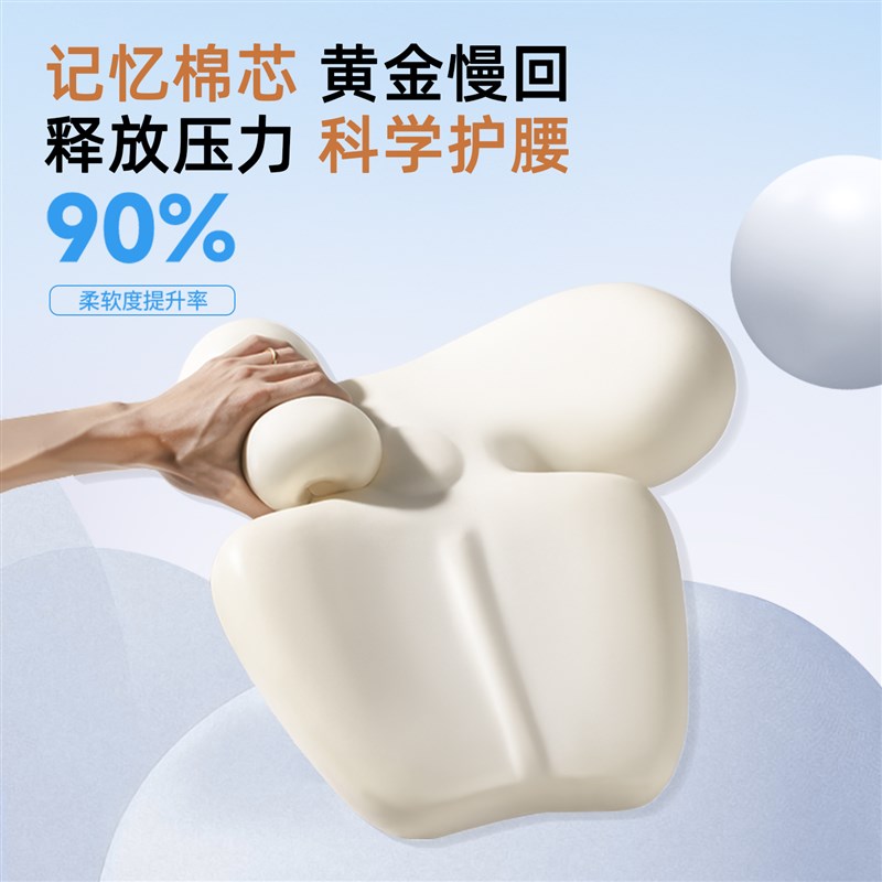CPW汽车头枕护颈车枕头枕靠枕车用腰靠护腰腰托靠垫座椅车载腰垫