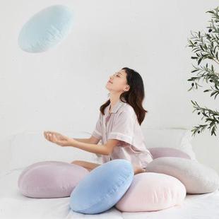 蓬软太鼓抱枕靠垫沙发床头靠枕 好物体验双11专享 网易严选日式