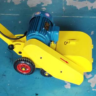 手推式电动除锈机 船舱盖板锈蚀清理翻新机 船舶甲板钢板清锈机