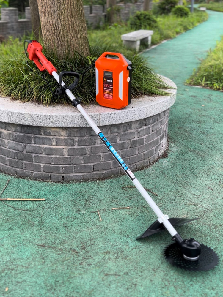 捷卡瑞24V36V锂电割草机大功率充电式电动打草绳农用草坪物业果园