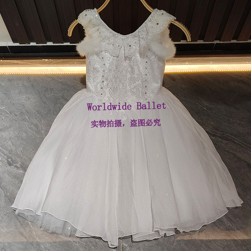 兔子鼓手女变奏芭蕾裙定制比赛裙