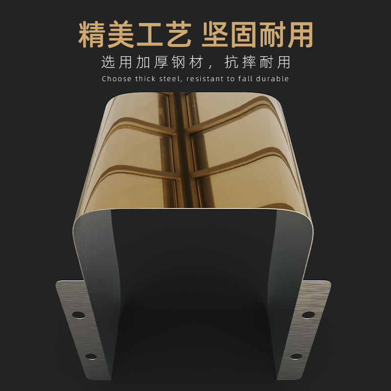 人脸识别门禁防水罩 室外门铃防雨罩不锈钢遮阳罩对讲主机保护罩