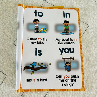 高频词sight word posters300高频词幼小启蒙支持点读扫码听音频