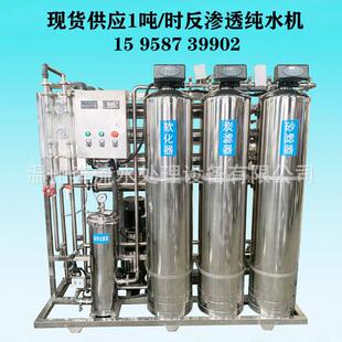 温州厂家直供1m3/h单级逆渗透RO纯水机 工业纯水机 去离子水设备
