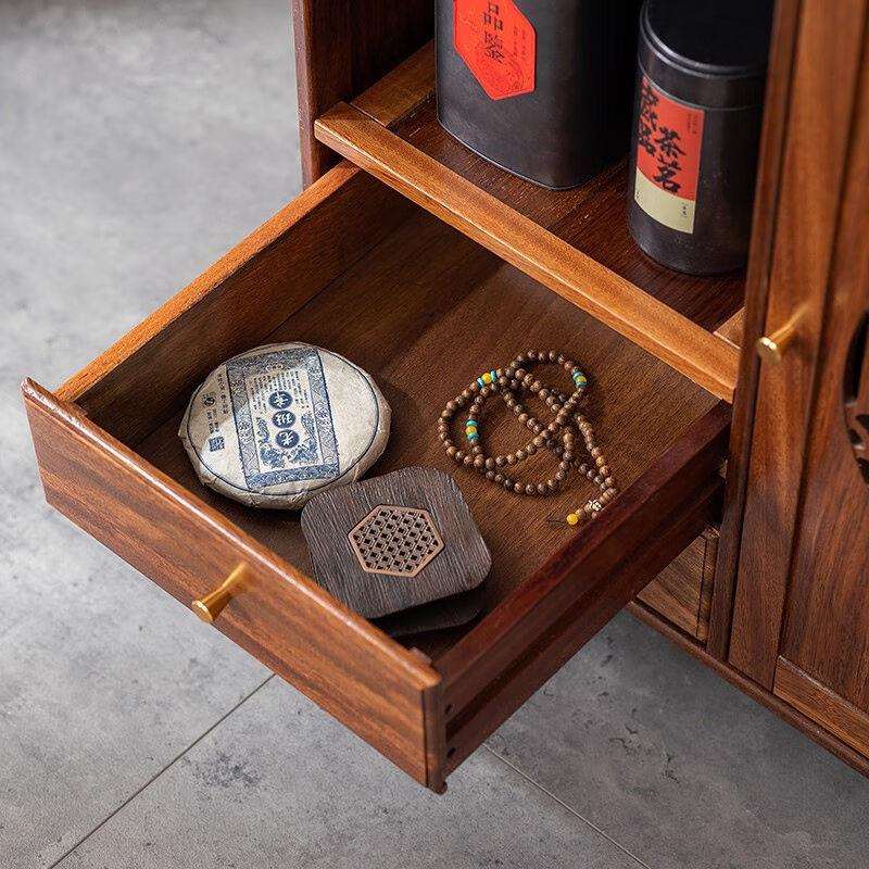 移动小茶桌家用茶台实木茶车烧水壶一体茶水柜带轮茶新品营之朋