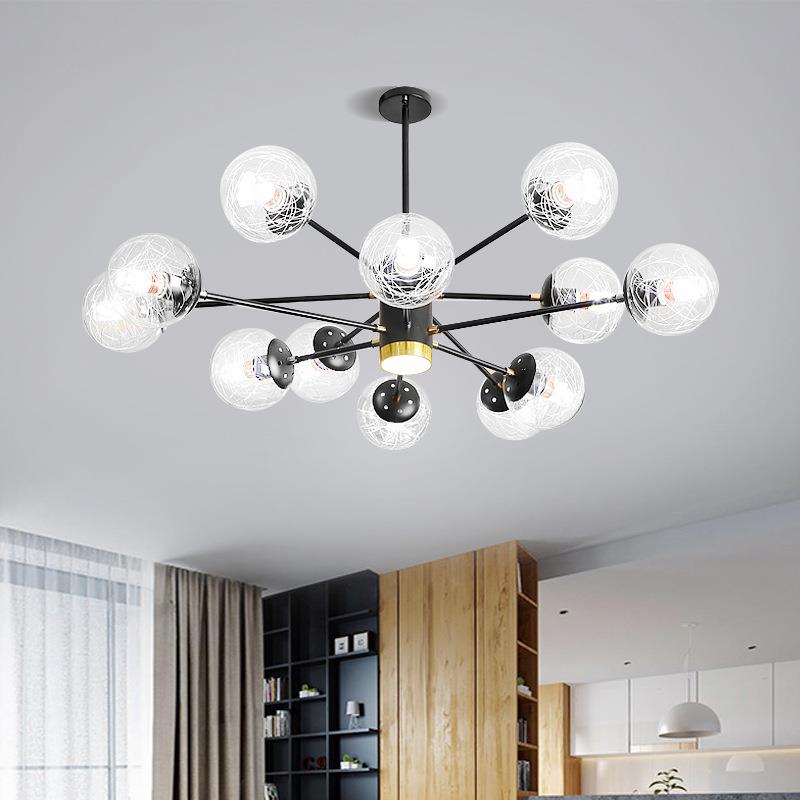 led客厅吊灯简约现代大气魔豆创意餐厅卧室灯北欧2020年新款灯具