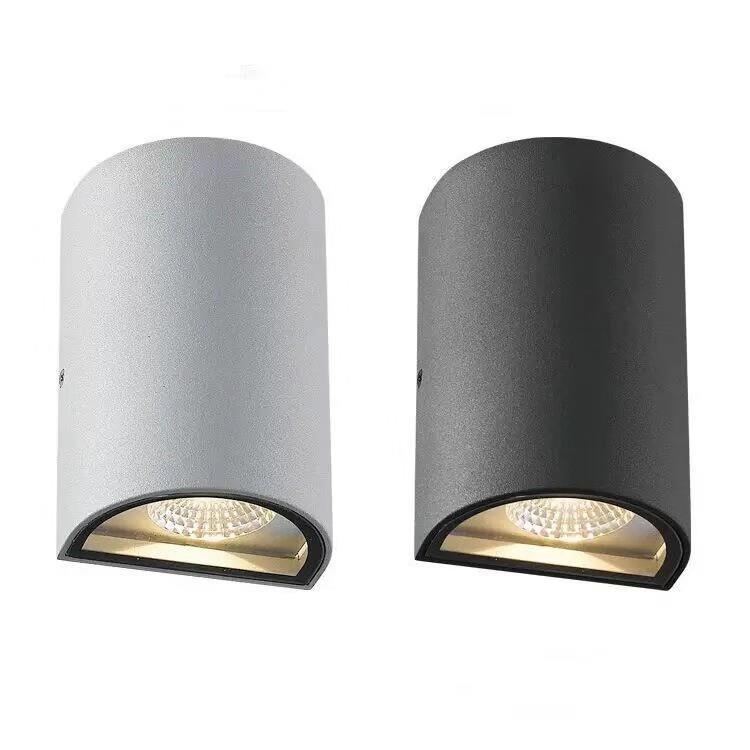 户外壁灯LED双头壁灯户外简约室外墙照明别墅大门过道阳台防潮灯