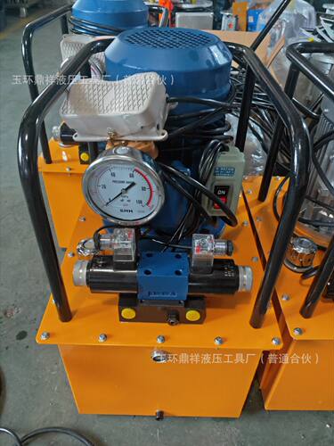 电动液压泵站DBD750-CS2双油路30L超高压液压机3KW超高压液压泵站