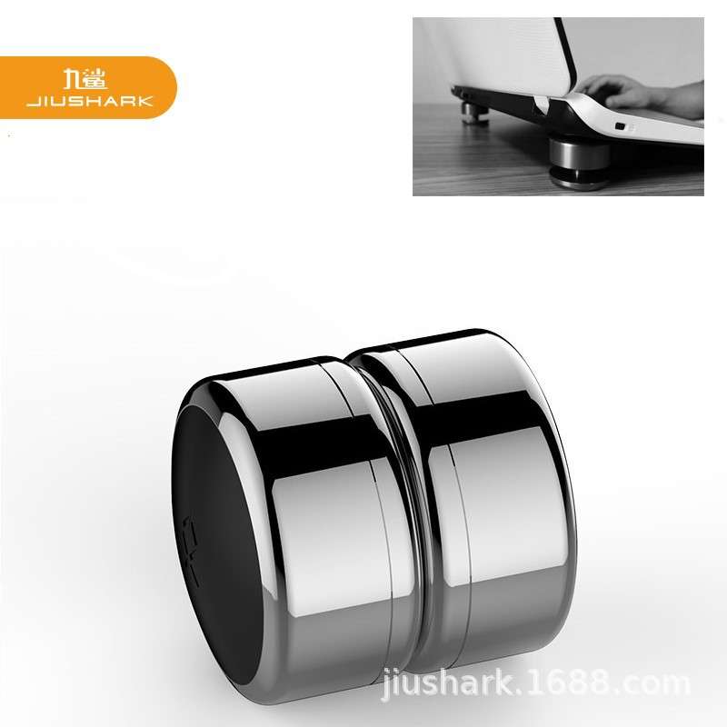 JIUSHARK九鲨笔记本脚垫支架11-17.3英寸电脑散热支架铝升降便携