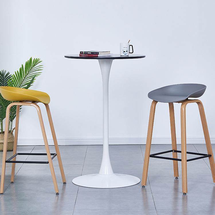 岩板郁金香吧桌家用咖啡店奶茶店洽谈会客桌椅休闲阳台小桌子,电子元器件市场,其它元器件,淘宝优惠券,粉丝福利购,淘宝优惠卷