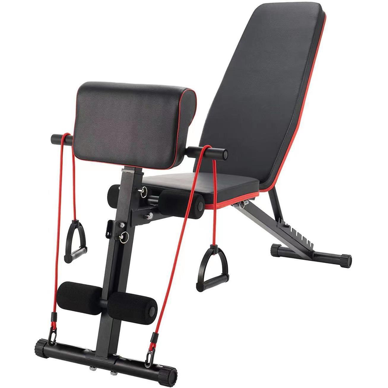 多功能飞鸟健身凳哑铃凳罗马椅可调节折叠仰卧起坐板卧推凳椅