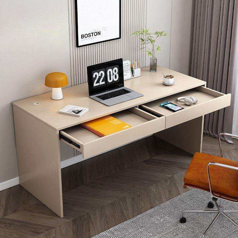 实木电脑桌家用卧室儿童学习桌子写字台带抽屉书桌网红梳妆台,3C数码配件,USB灯,淘宝优惠券,粉丝福利购,淘宝优惠卷