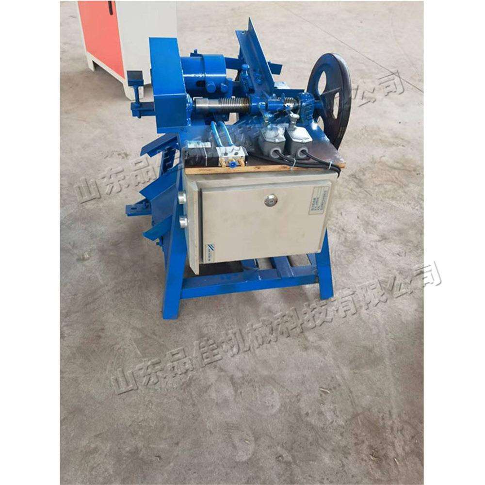 全自动液压木棒开牙机拖把杆扫把杆开牙机台式家具木材套丝机