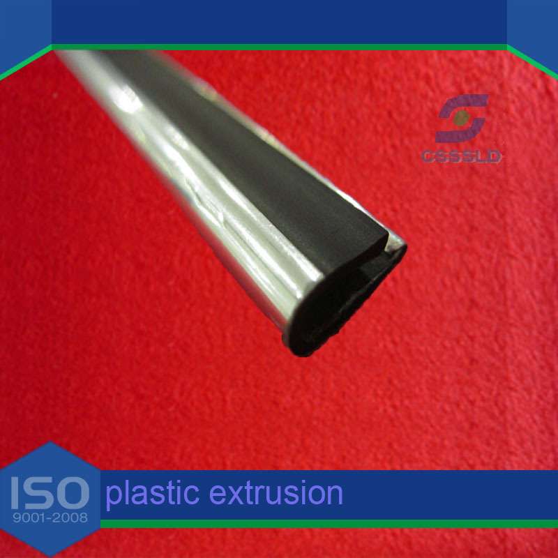 U型玻璃卡条 玻璃边条 PVC透明卡条 PVC卡槽 玻璃隔条