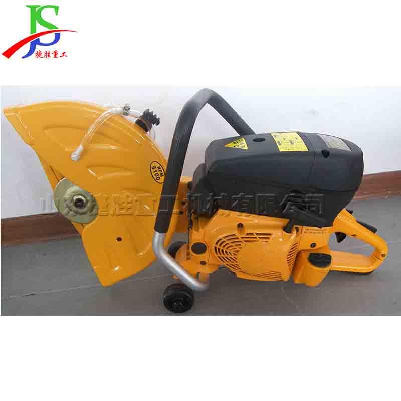 js-350手提式汽油切割机金刚石锯片切割锯石材水泥墙切锯机