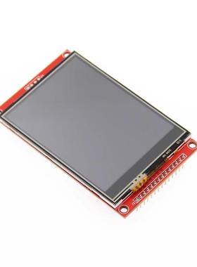 红色板TFT3.2寸LCD液晶屏ILI9341驱动240X320SPI串口不带触摸