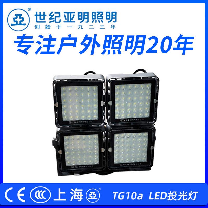 上海亚明TG10aLED投光灯500W停车场建筑物景观防水自由组合投光灯