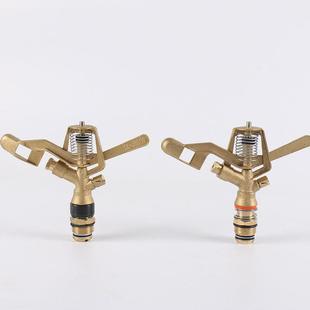 360度全铜旋转喷头草坪农场果园洒水灌溉喷头LZ6038