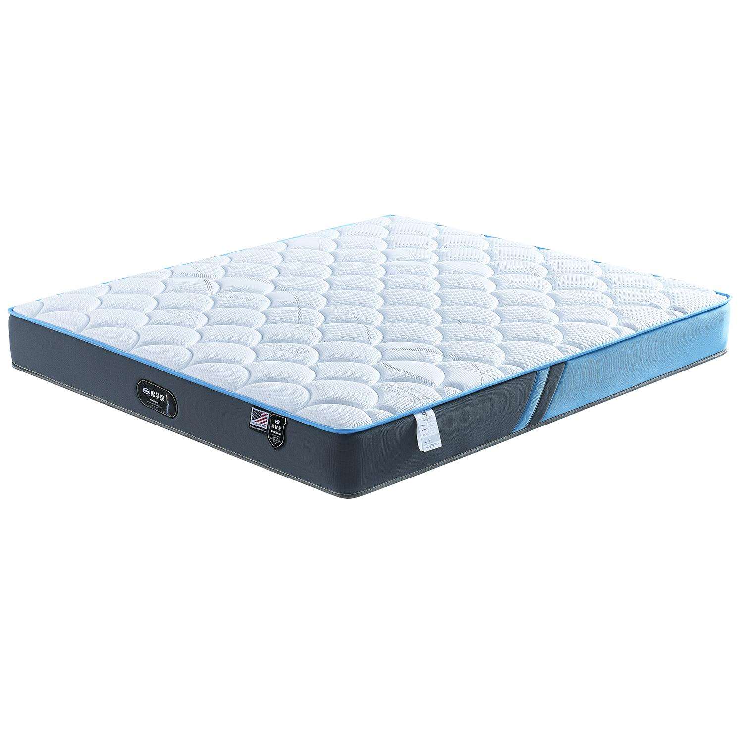 出租房用邦尼尔整网弹簧床垫高回弹海棉舒适公寓双人床垫席梦思