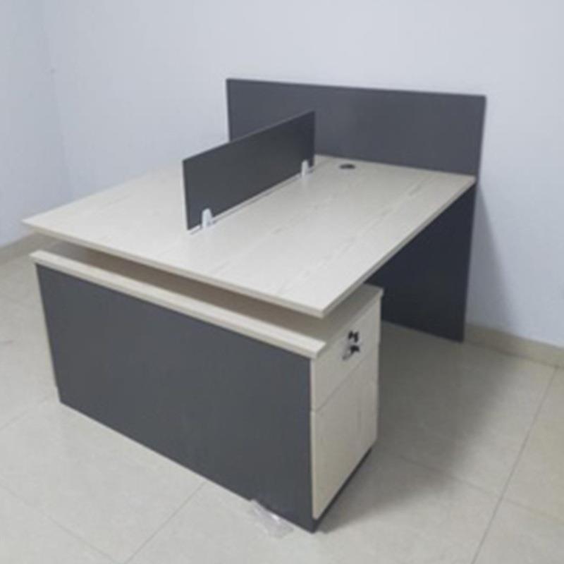 屏风办公桌职员桌组合电脑桌工位四人位卡座办公台员工桌子办公家