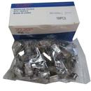 RJ45超五类屏蔽水晶头铁壳芯线网络8p8c电脑水晶头100个 盒