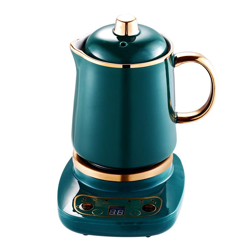 养生杯电炖杯陶瓷迷你办公室煮牛奶电加热花茶杯小炖杯全自动慢炖