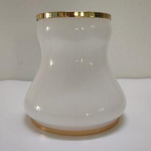 欧洲风格吊灯玻璃水晶腰灯罩灯配件E14， E27螺丝更换灯罩Led壁灯