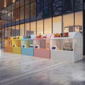 夜市商业街集市摊位架户外广场商场小吃摆摊促销 展示架地摊货移动