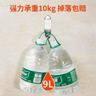 置物架省空间挂钩家用 衣架收纳神器阳台整理架不锈钢免打孔壁挂式