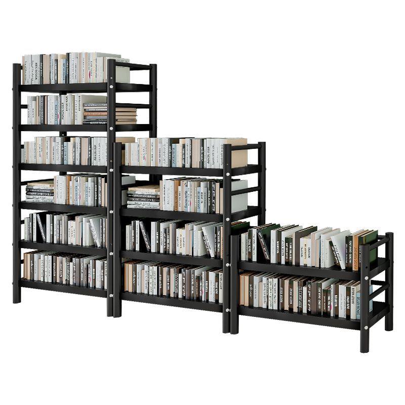 可调节简易书架书柜厚钢制学生绘本收纳架家用厨房置物架鞋架落地