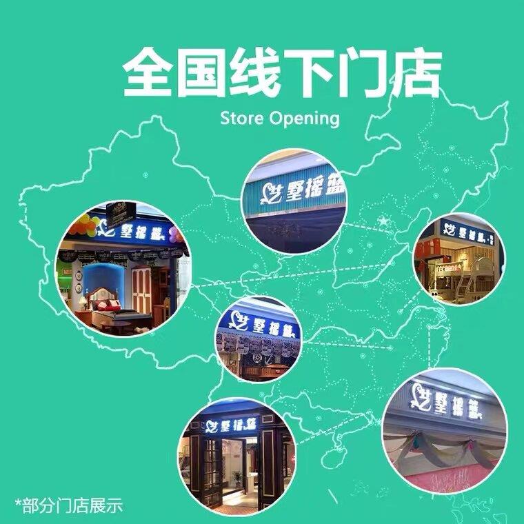 豪华城堡公主床 带旋转滑滑梯梦幻上下床双层床覆式二楼上床下柜