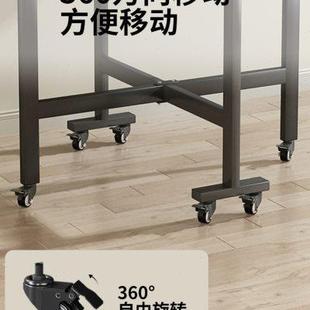 餐桌折叠桌家用小户型多功能饭桌可折叠吃饭桌子简约商用长方桌