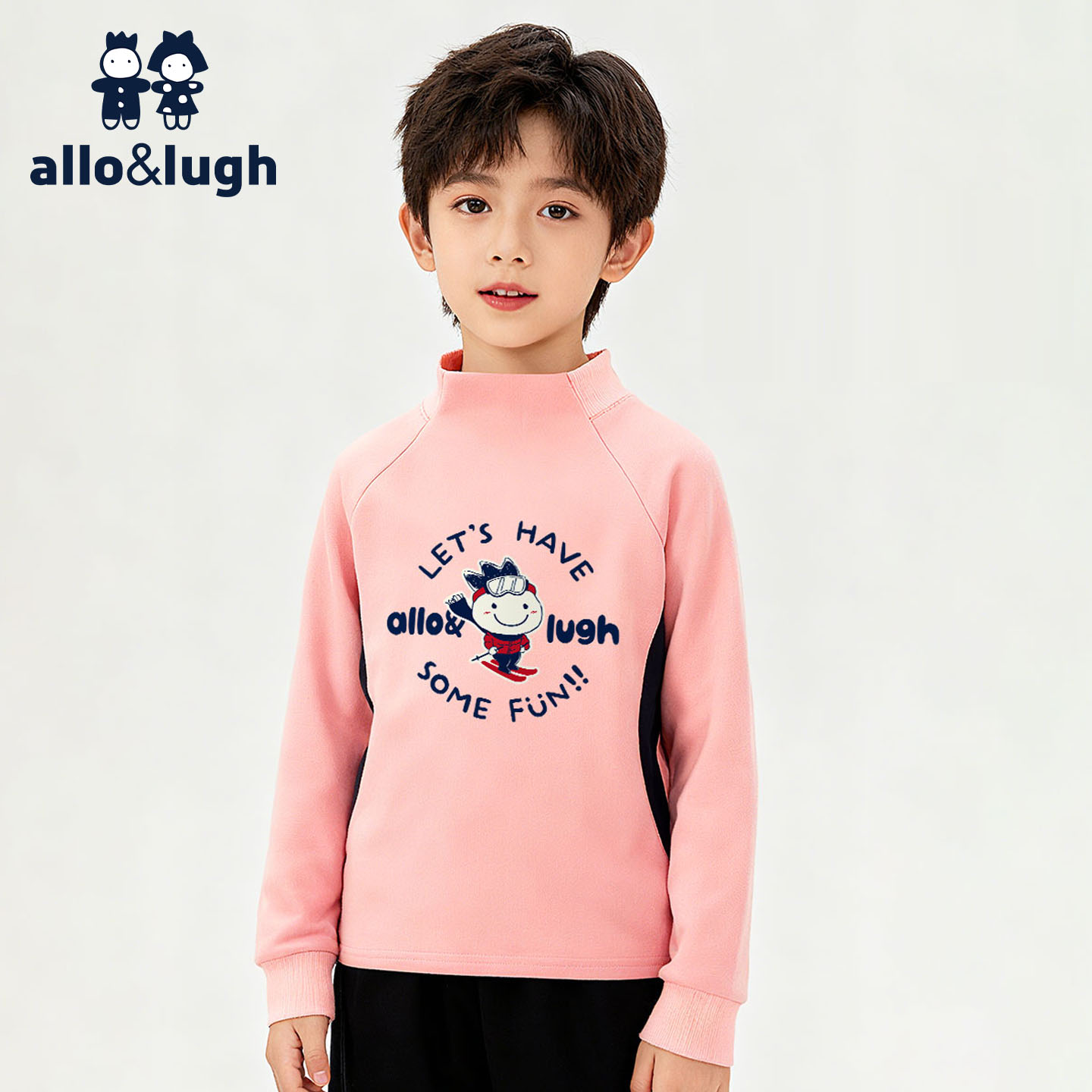 阿路和如儿童卫衣2025春秋季套头衫春秋小童秋款童装秋装上衣外套